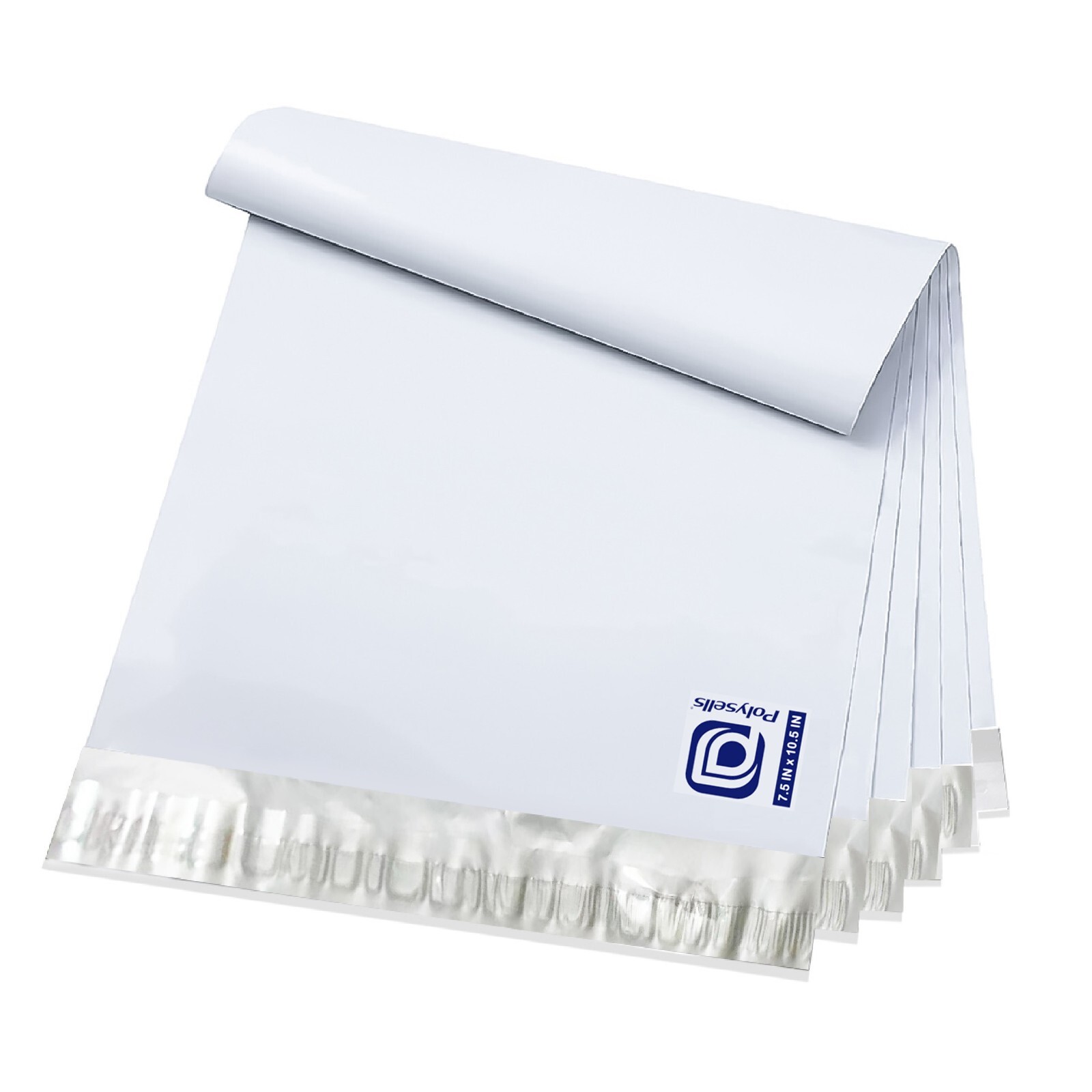 100 7.5×10.5 POLYSELLS Poly Mailers Envelope Self Sealing Shipping Mailers Bags
