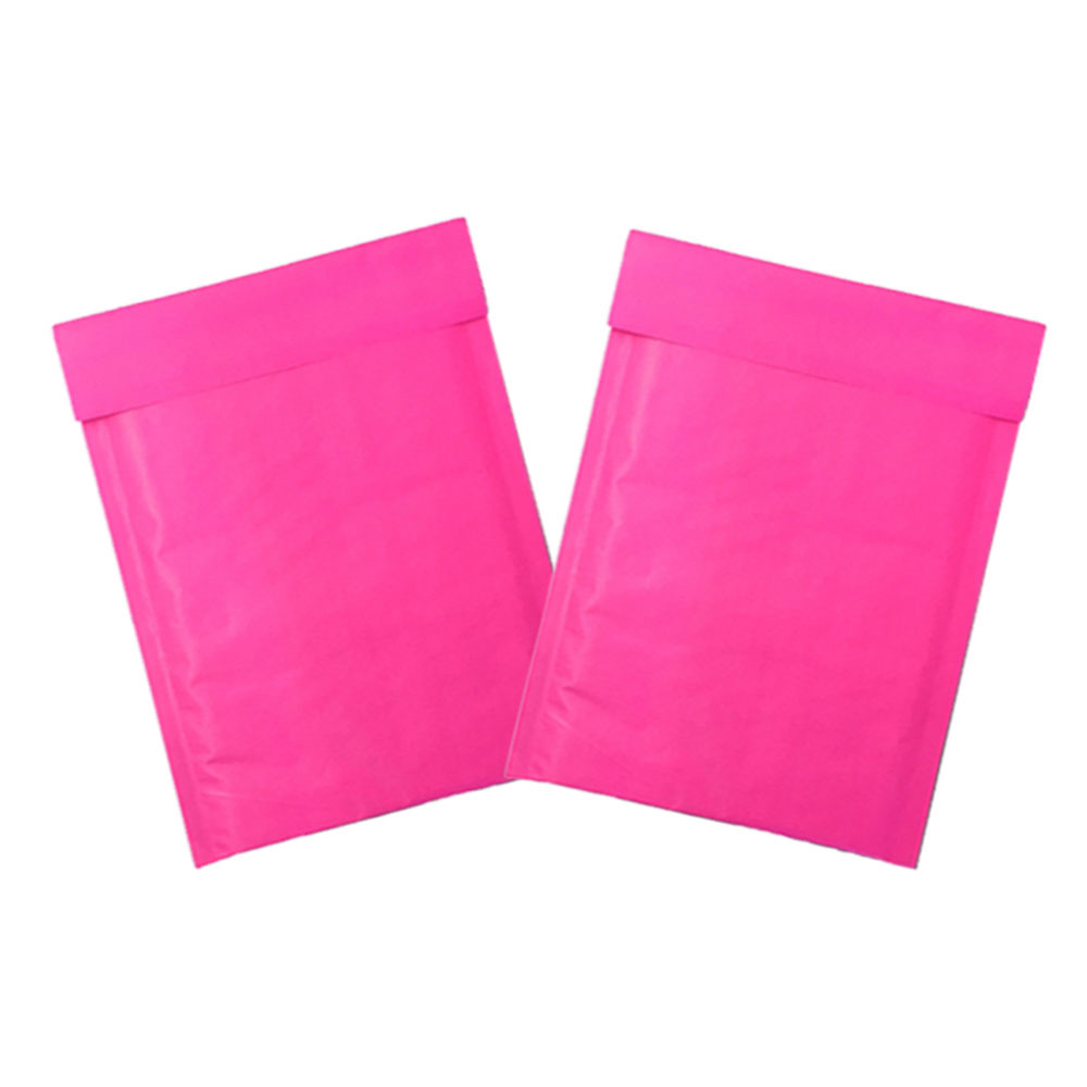 Hot Pink, Aqua and Polka Dot Kraft Bubble Mailers, Padded Envelopes, 4×8 & 6×9