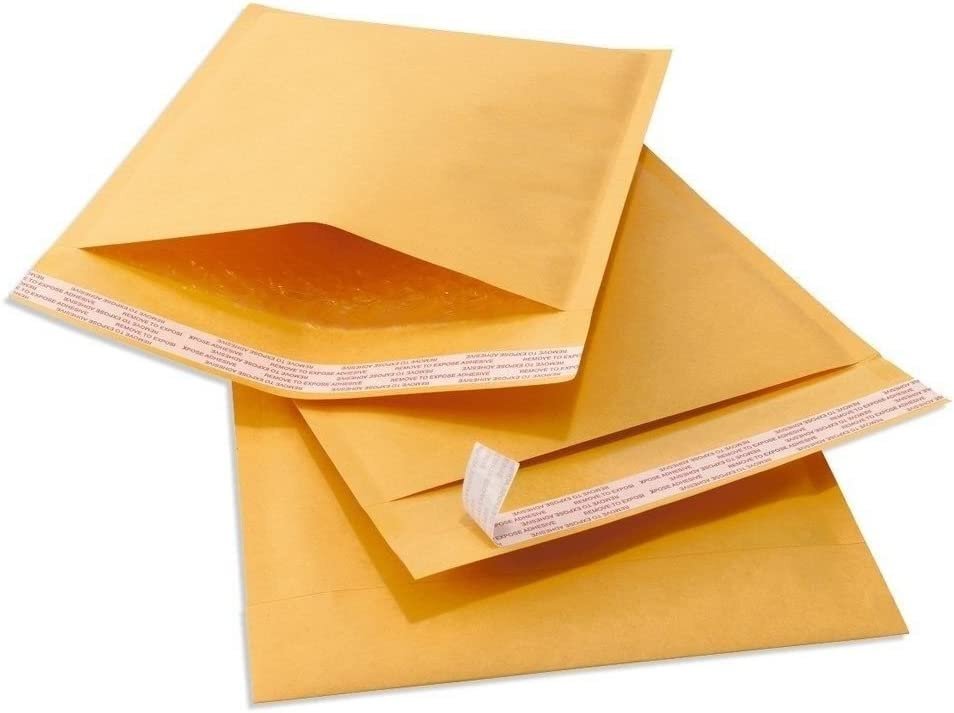 50 #0 6×9 Kraft Paper Padded Bubble Envelopes Mailers Shipping Case 6”x9″