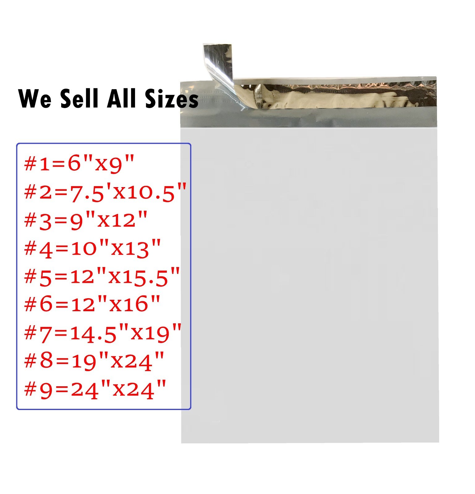 100 10″x13″ Light Poly Mailer 2 Mil Shipping Mailing Packaging Envelope Bags