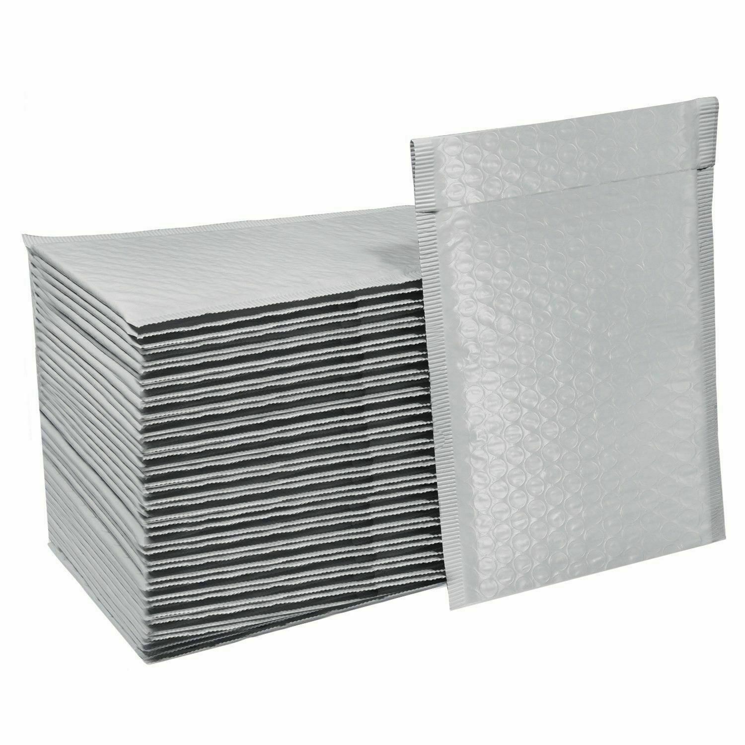 #1 7.5×12 Usable space 7.5″x1125″ Poly Bubble Mailer Padded Envelopes 25,50,100