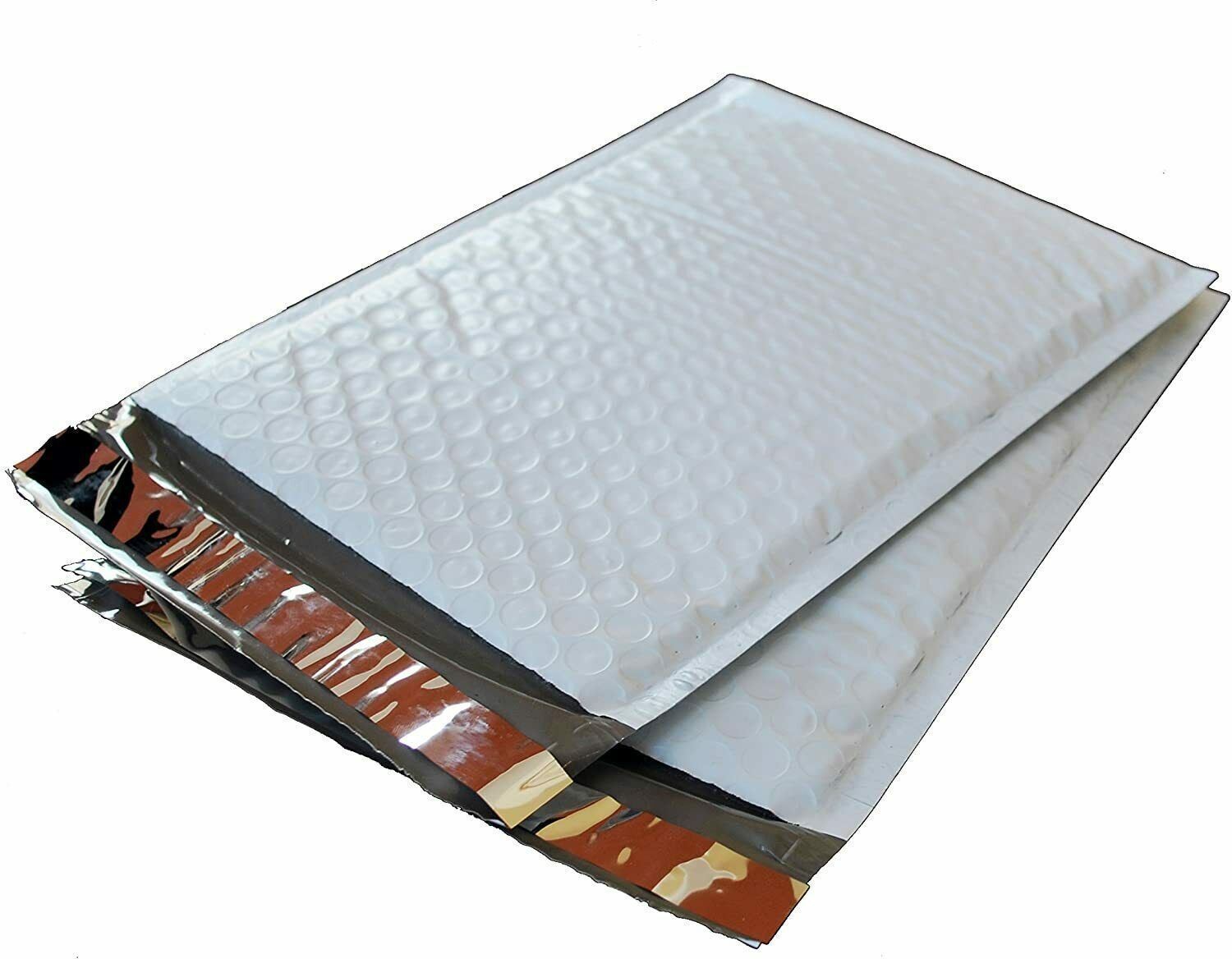 50 #3 8.5 x 13.5″ Poly Bubble Padded Envelopes Mailers Shipping Bags Self Padded