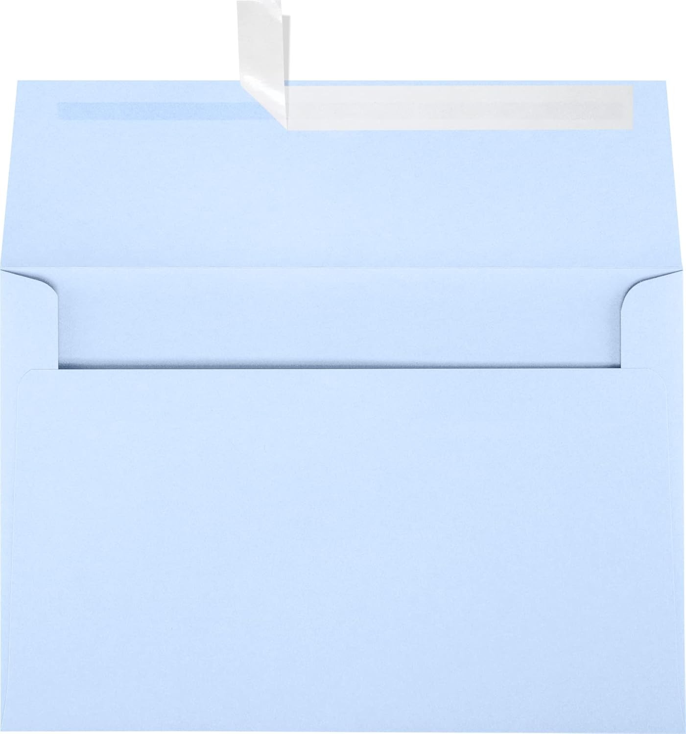 LUX A8 Invitation Envelopes (5 1/2 x 8 1/8) 250/Pack Baby Blue (LUX-4885-13-250)