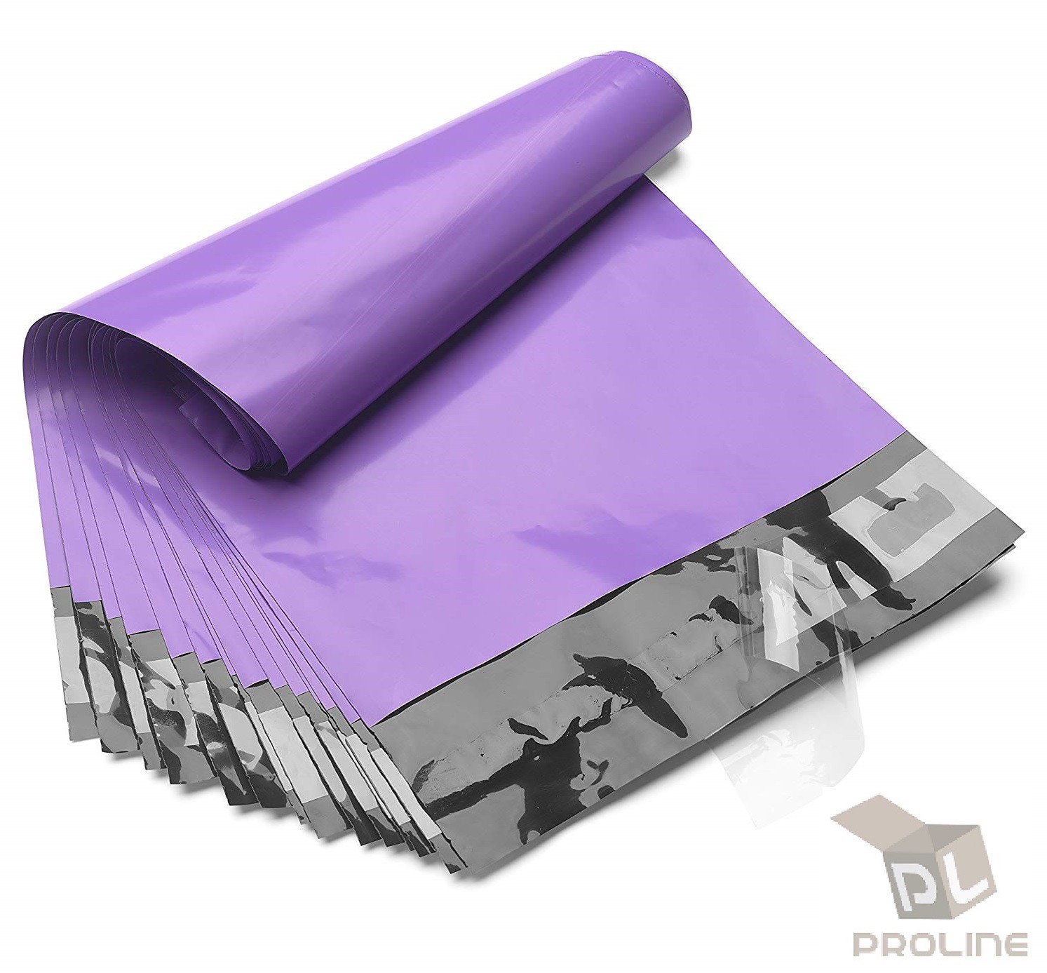 100 Poly Mailers 7.5×10.5 Shipping Bags Packaging Mailing Envelope Purple