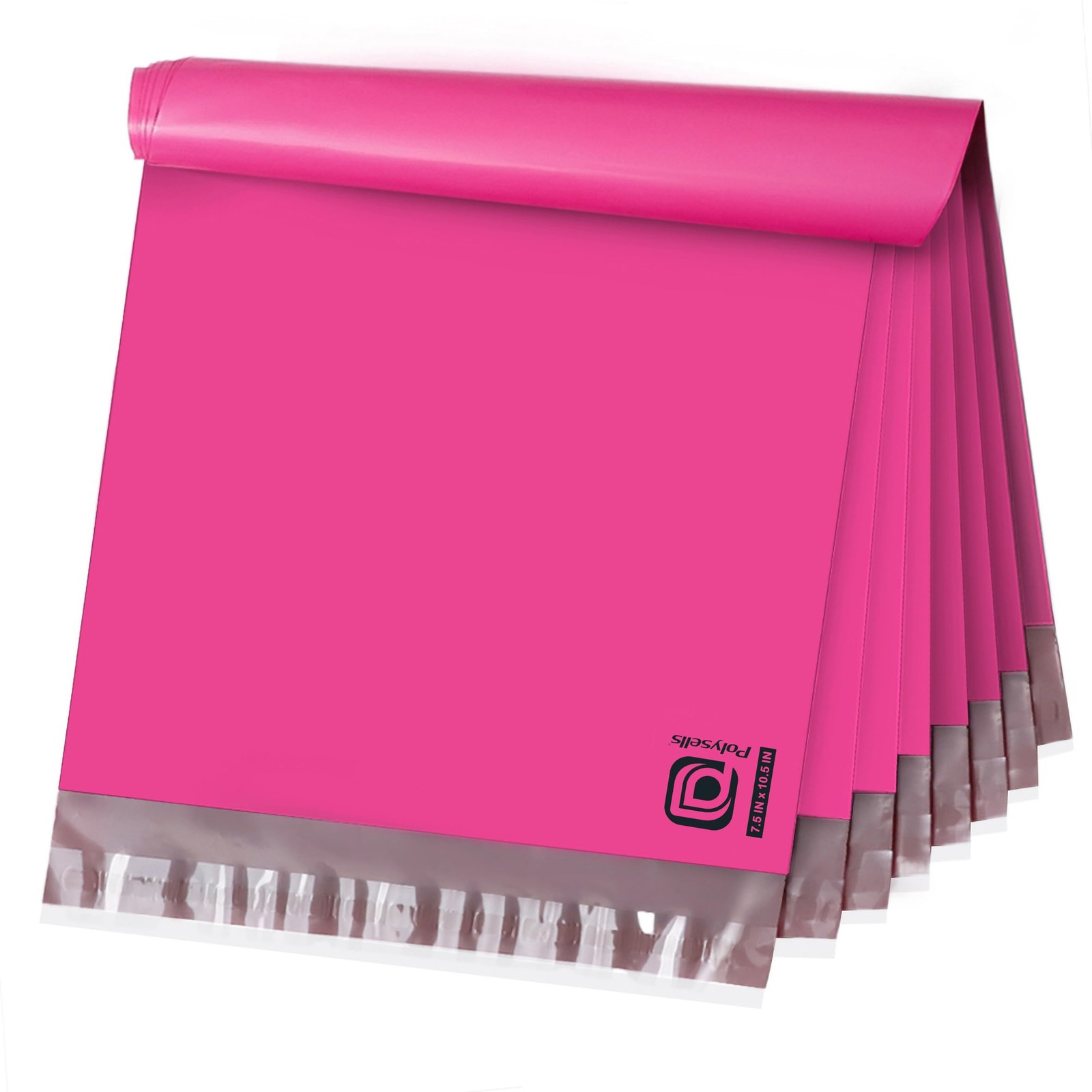 200 pcs 7.5×10.5 Inches Pink Poly Mailers Shipping Envelopes, Strong Adhesive…